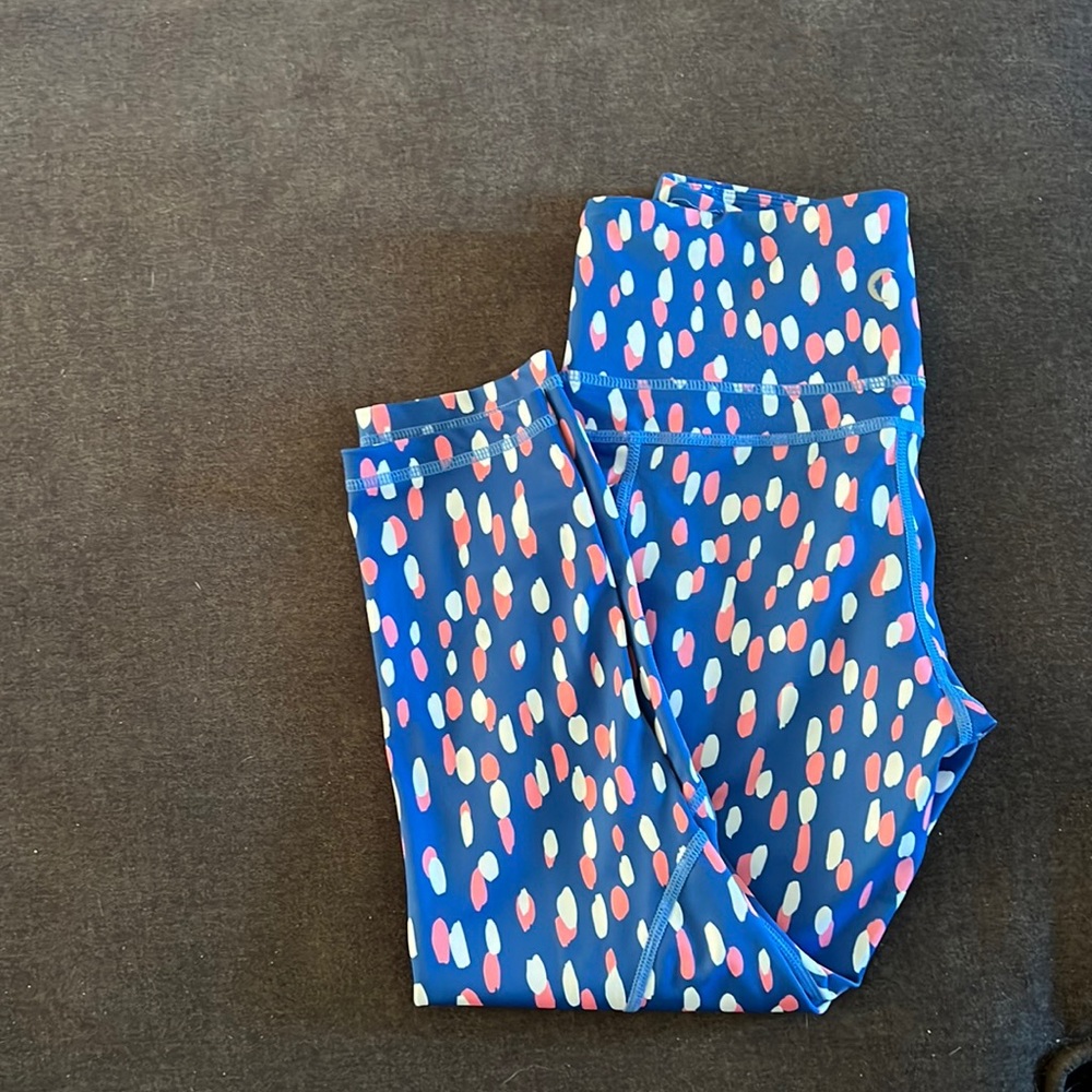 Zyia Crop High Rise Leggings Size 4